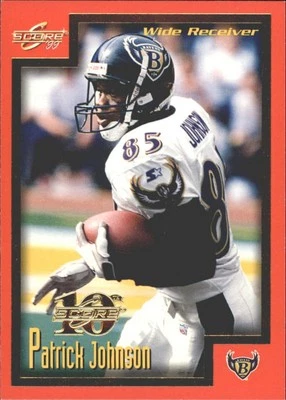 1999 Score Showcase #141 Patrick Johnson /1989 - FB - Image 1 of 2