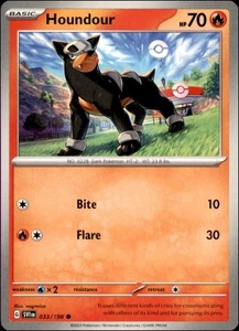 Pokemon - Houndour - Armarouge 39 #033/198 - SV01: Scarlet & Violet Base Set Com - Bild 1 von 2