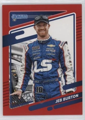 2022 Panini Donruss NASCAR Red /299 Jeb Burton #118 - Image 1 of 2