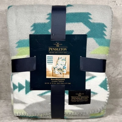 Pendleton Home Collection Blanket Reversible Jacquard Classic Throw 50”x70” - Image 1 of 4