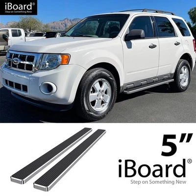 APS Board 5in Stainless Steel Polished Fit Ford Escape (Mazda Tribute) 08-12 Foto 1 de 4