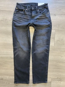 Mens american eagle black jeans airflex athletic straight fit 29 x 30 NEW - Picture 1 of 7