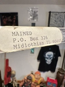 1991 MAIMED DEMO DEATH METAL CASSETTE UNDERGROUND MIDLOTHIAN ILLINOIS RARE - Imagen 1 de 3