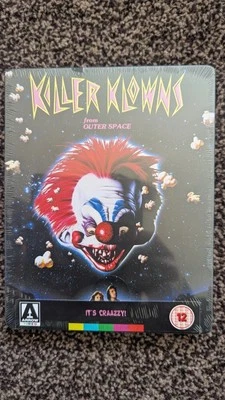 Killer Klowns From Outer Space (Arrow Blu-Ray Steelbook) **Very Rare** Sealed  - Image 1 of 3