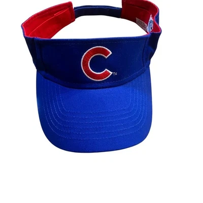 Cubs MLB McDonalds Empleado Trabajo Unisex Adulto Azul Parasol Sombrero Ajustable Foto 1 de 4
