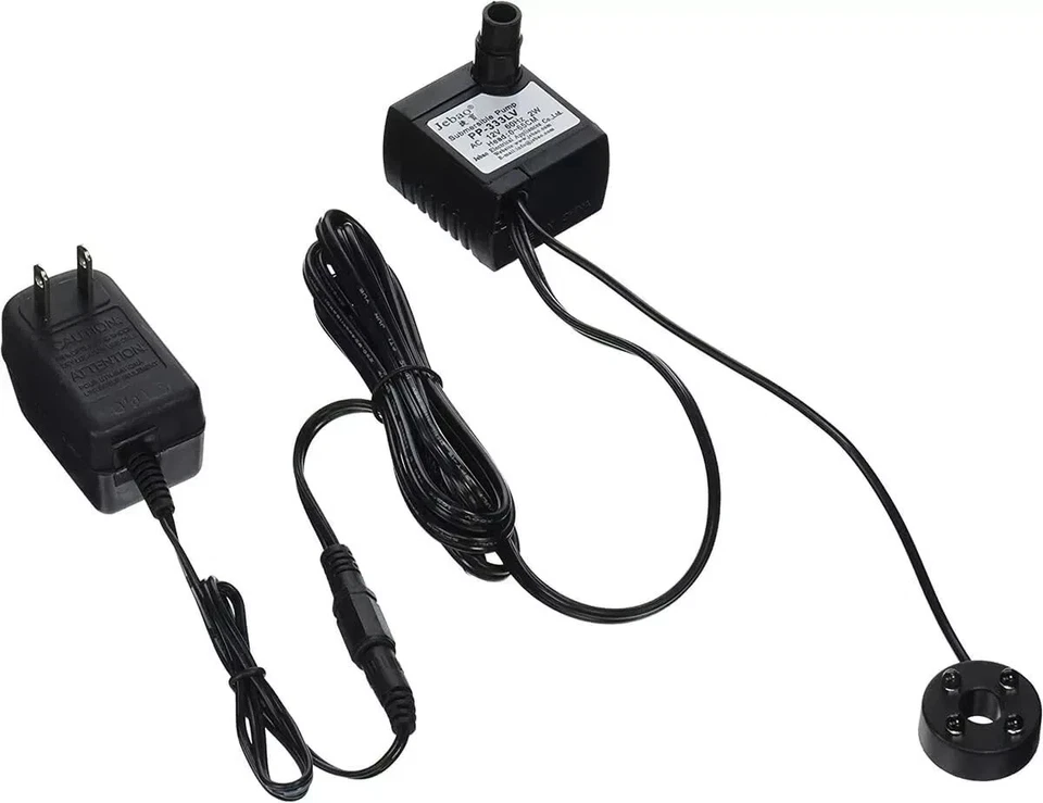 Bomba Fuente Jebao PP333LV-LED con Anillo LED de 4 Colores, 66 GPH Foto 1 de 1