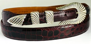 Douglas Magnus Santa Fe Sterling Silber .925 Kopfschmuck Ranger Gürtelschnalle 44 - Bild 1 von 10