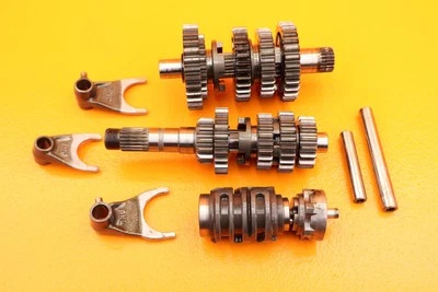 Honda Crf250r 2004-2007 eje de transmisión completo horquilla husillo de tambor Foto 1 de 4