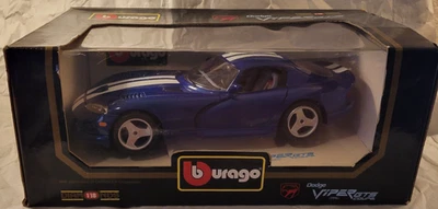 Dodge Viper GTS Burago Diamonds 1996 cupé diecast 1:18 en caja original Foto 1 de 4
