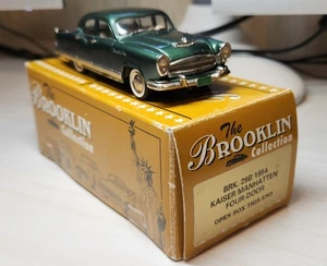 Mint In Box Brooklin 1/43 GREEN 1954 KAISER MANHATTAN - Picture 1 of 5