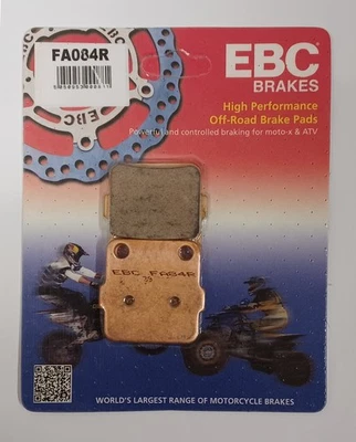 EBC Sintered REAR Disc Brake Pads Fits KAWASAKI KX100 (1989 to 2000) - Image 1 of 4
