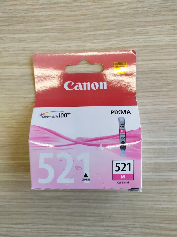 CARTUCCIA ORIGINALE CANON CLI 521 - CLI521M - MAGENTA - Immagine 1 di 1