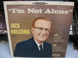 JACK HOLCOMB I'M NOT ALONE RECORD LORIN WHITNEY LP - Imagen 1 de 1