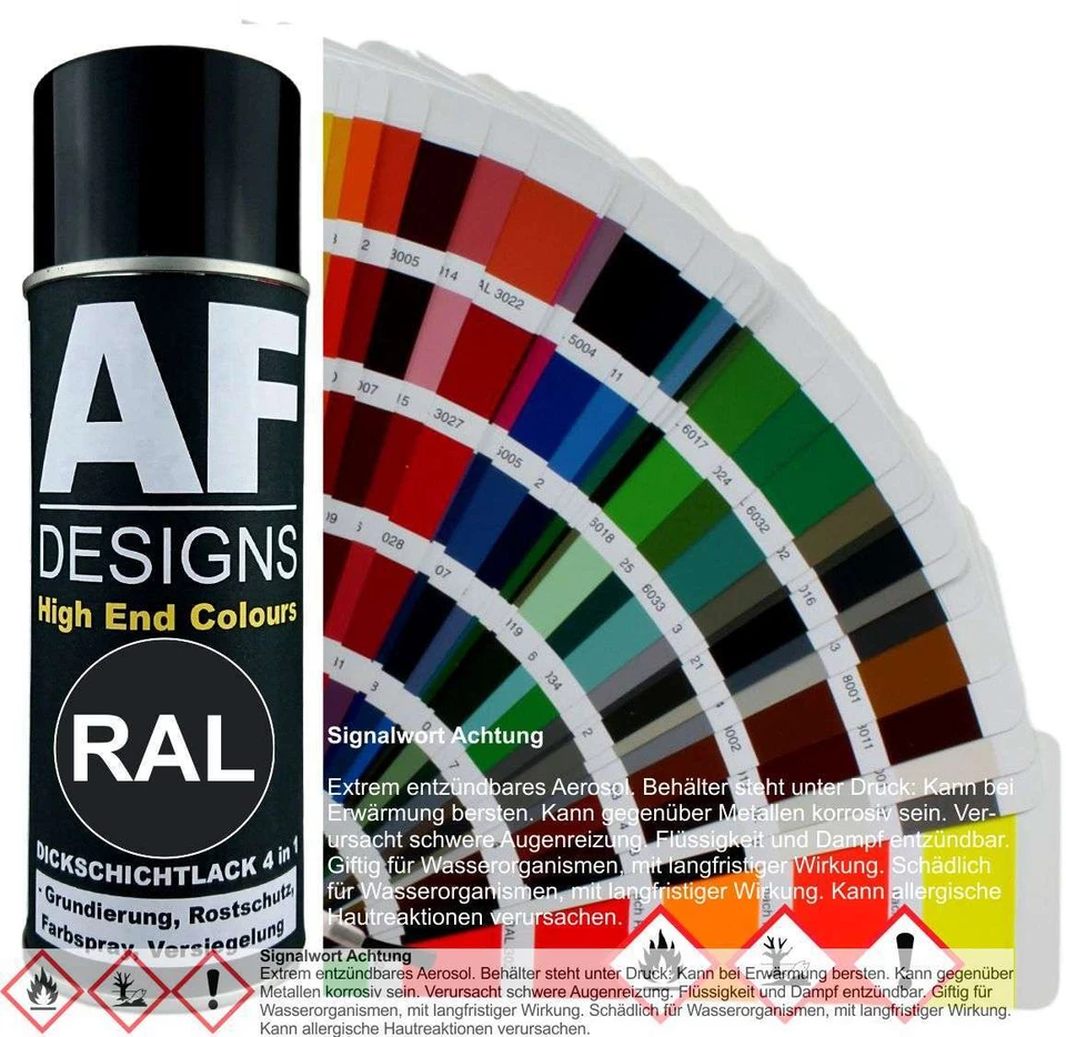 Rostschutzlack 4in1 Metall Schutzlack Spray RAL Rostschutz Farbe Sprühdose - Bild 1 von 1