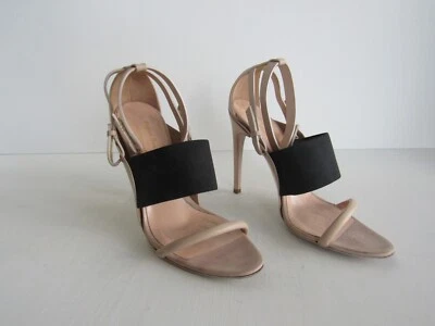 Sandalia Tacones Rupert Sanderson Tono Desnudo Correa Tobillo Talla US 8.5/EU 39 Foto 1 de 4