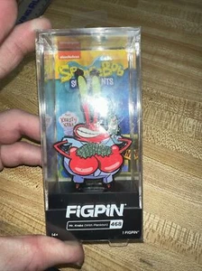 FiGPiN SpongeBob SquarePants Mr Krabs With Plankton Collectable Pin #468 - Picture 1 of 2