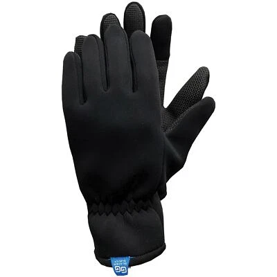 GLACIER GLOVE Unisex Kenai Original Water-Resistant Black Fishing Glove, Sizes - Image 1 of 4