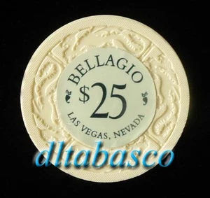 OCEAN'S ELEVEN 11 Screen-Used $25 Movie Prop Poker Chip Bellagio Casino Vault - Picture 1 of 1
