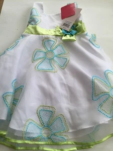 Jona Michelle Special Occasion Multi Color Floral Dress Size 4T NWT Knee Length - Picture 1 of 3