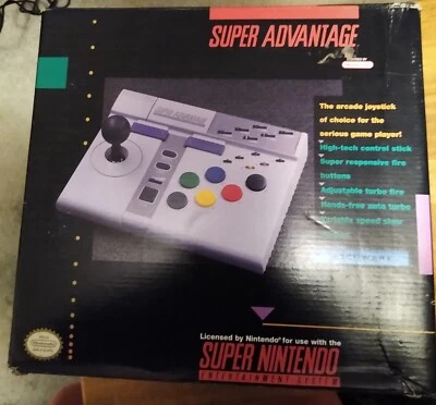 Brand New Super Advantage Joystick Licensed By Nintendo  - Image 1 of 4