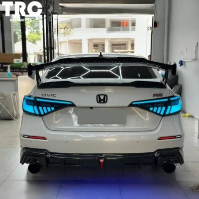 Luces traseras LED RGB Demon Eye para Honda Civic Sedán 2022-2025 11ª generación 4 piezas Foto 1 de 4