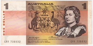Mazuma *F1642 Australia QE 1969 $1 CFF 735532 UNC - Picture 1 of 2