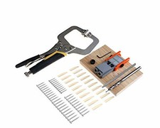 DuroFox Pocket Hole Jig with Pocket Hole Screw and Clamp Jig Drill Guide Jig .