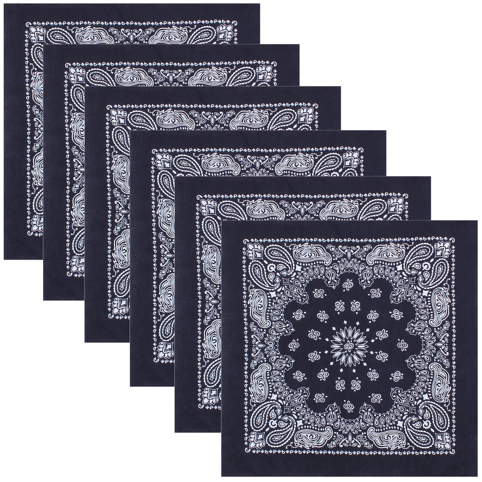 Rothco Trainmen 22 Inch Cotton Bandana Navy Blue