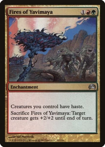 Fires of Yavimaya Planechase 2012 NM Red Green Uncommon MAGIC CARD ABUGames - Picture 1 of 1