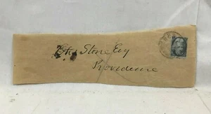 Orig. US Civil War era 1863 Andrew Jackson Blackjack 2 Cent Postage Stamp RI - Picture 1 of 7