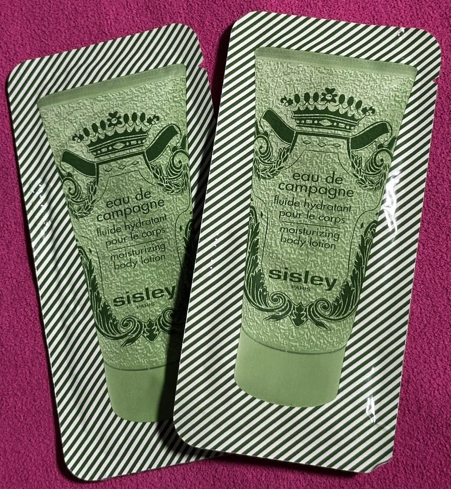 Sisley Eau de Campagne Loción Corporal Hidratante Muestra Prueba 10 ml x 2 = 20 ml Foto 1 de 2