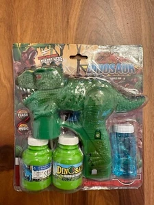 Dinosaur Bubble Machine for 3, 4, 5, 6 Year Old Boys and Girls, Toy Gun for 3-5 - Picture 1 of 4
