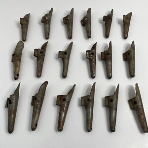 Ten 18 VTG Metal Maple Syrup Tree Sap Spouts Taps Used See Pics For Condition
