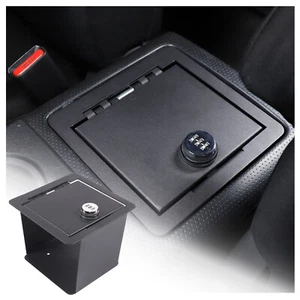 Fits For Toyota FJ Cruiser 2007-2021 Armrest Box Privacy Storage Box Black - Picture 1 of 13