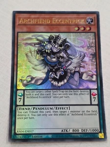 Archfiend Eccentrick●Ultra Rare●YUGIOH●RA04●ENGLISH●1st●NM●Y51 - Picture 1 of 2