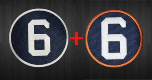 BOTH (2) Al Kaline Memorial Jersey Patch - Home & Road 2020 Detroit Tigers - Picture 1 of 1