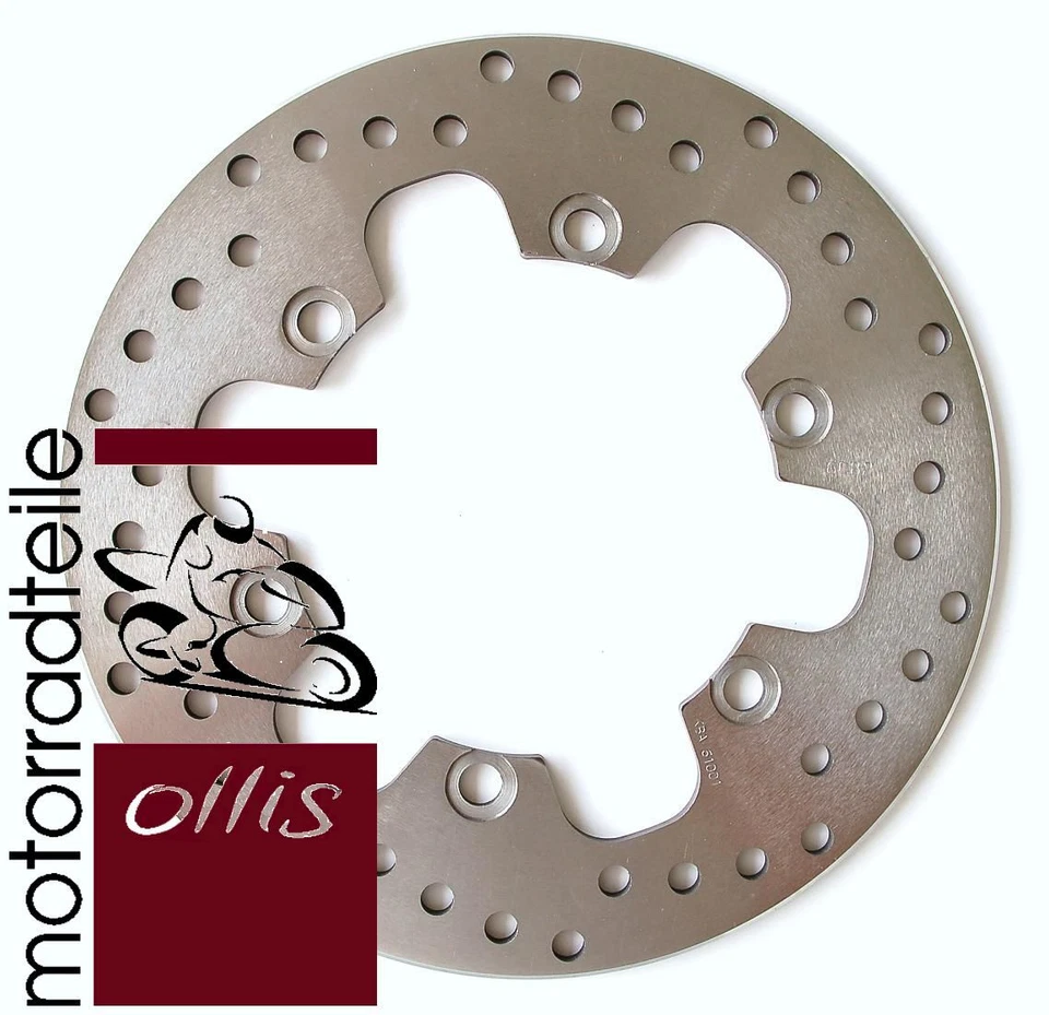 EBC Bremsscheibe hinten - Kawasaki KLR 650 - KL650A + ABE - aus rostfreiem Stahl Foto 1 de 1