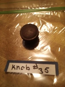 vintage tube radio knobs Wood - Picture 1 of 3