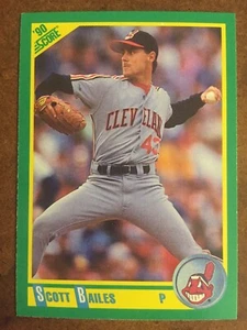 Scott Bailes 218 Score 1990 MLB Baseball Trading Card - Picture 1 of 2