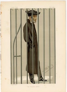 Original Vanity Fair Druck von The Rev Arthur Tooth V687 - Bild 1 von 2