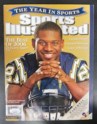 Ladainian Tomlinson Signed Sports Illustrated “The Year In Sports” JSA Cert - Image 1 of 4