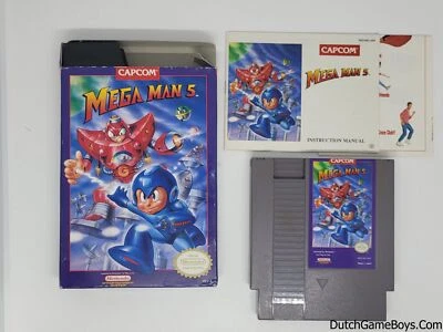 Nintendo Nes - Mega Man 5 - USA - Image 1 of 4