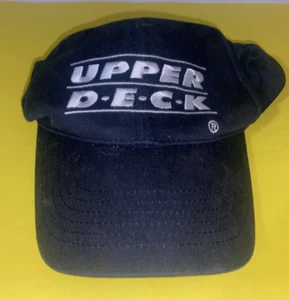Upper Deck limited Issued Snapback Baseball Card Cap Blue Adjustable Hat - Bild 1 von 2