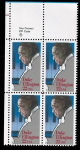 US. 2211. Edward Kennedy "Duck" Ellington I1899-1947) Jazz Composer Zip BK4. MNH - Picture 1 of 2