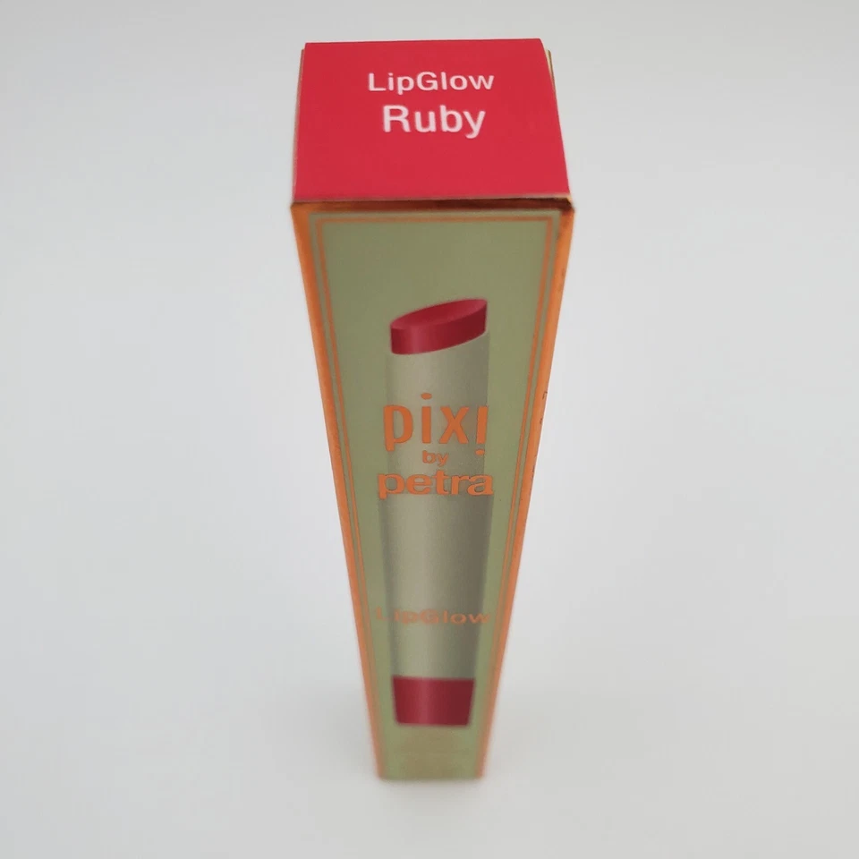 Pixi by Petra Lipglow Tinted Lip Balm in Ruby .05 Oz Red 0300