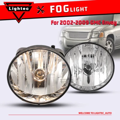 Faro antiniebla transparente de repuesto para parachoques delantero izquierdo+derecho GMC Envoy 2002-2009 Foto 1 de 4