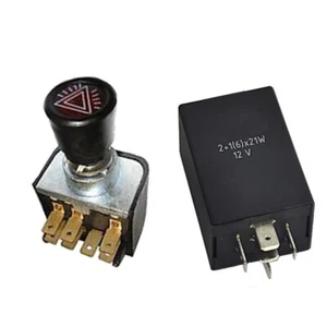 Warnblinkschalter Blinkgeber Blinker Schlepper Oldtimer-MF Blinkrelais 🚜Neu - Bild 1 von 4