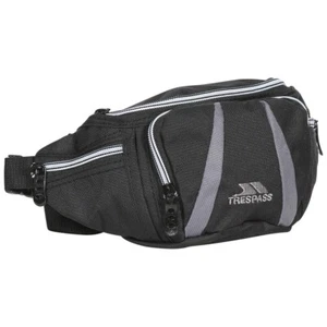 Trespass Dax Black Bum Bag Suits Cycling Running with 5 Pockets - Picture 1 of 7