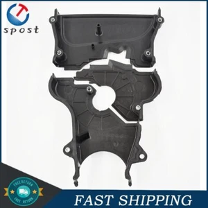 3 pcs Engine Timing Cover Set For 95-01 Mazda Protege DX LX Sedan 4-Door - Foto 1 di 7
