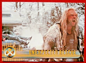 X-MEN THE MOVIE - Card #25 - Unexpected Rescue - Topps 2000 - Picture 1 of 2